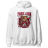 Retro Red Taxi 12s Hoodie Match F Luck BER - NastyJamz
