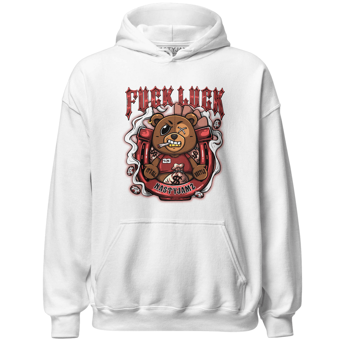 Dune Red 13s Hoodie Match F Luck BER - NastyJamz