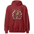 Dune Red 13s Hoodie Match F Luck BER - NastyJamz