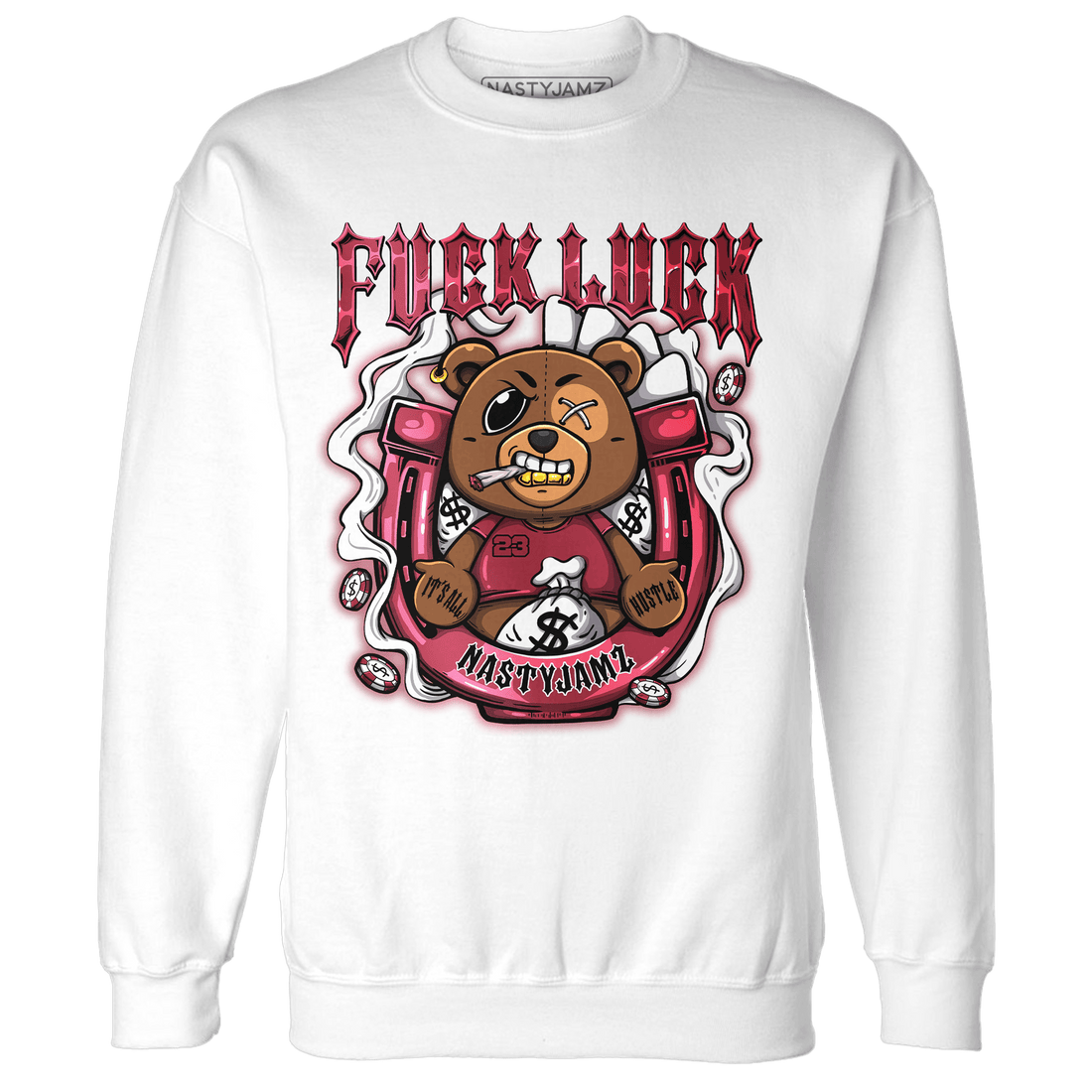 High 85 Metallic Burgundy 1s Sweatshirt Match F Luck BER - NastyJamz