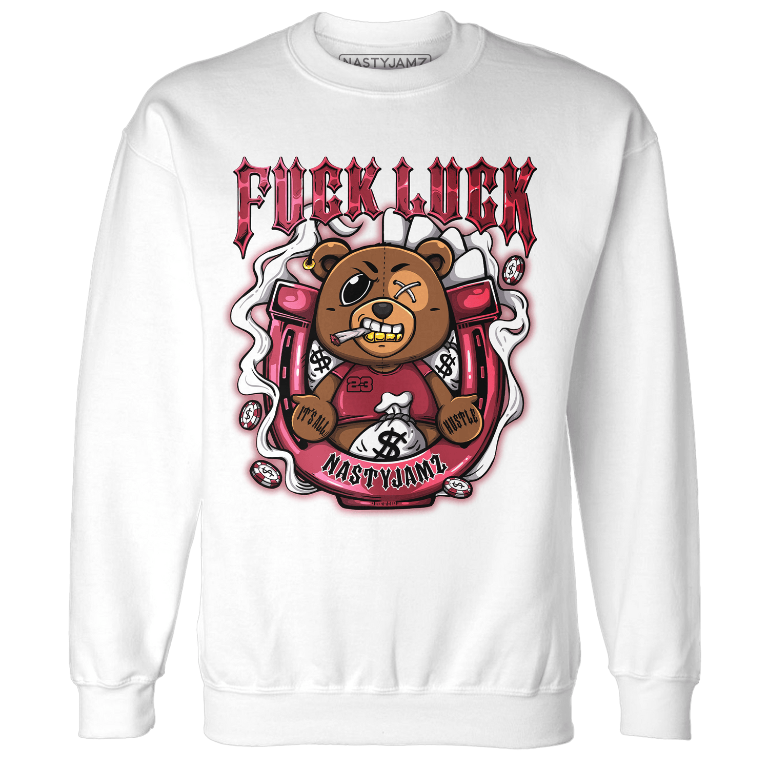 High 85 Metallic Burgundy 1s Sweatshirt Match F Luck BER - NastyJamz