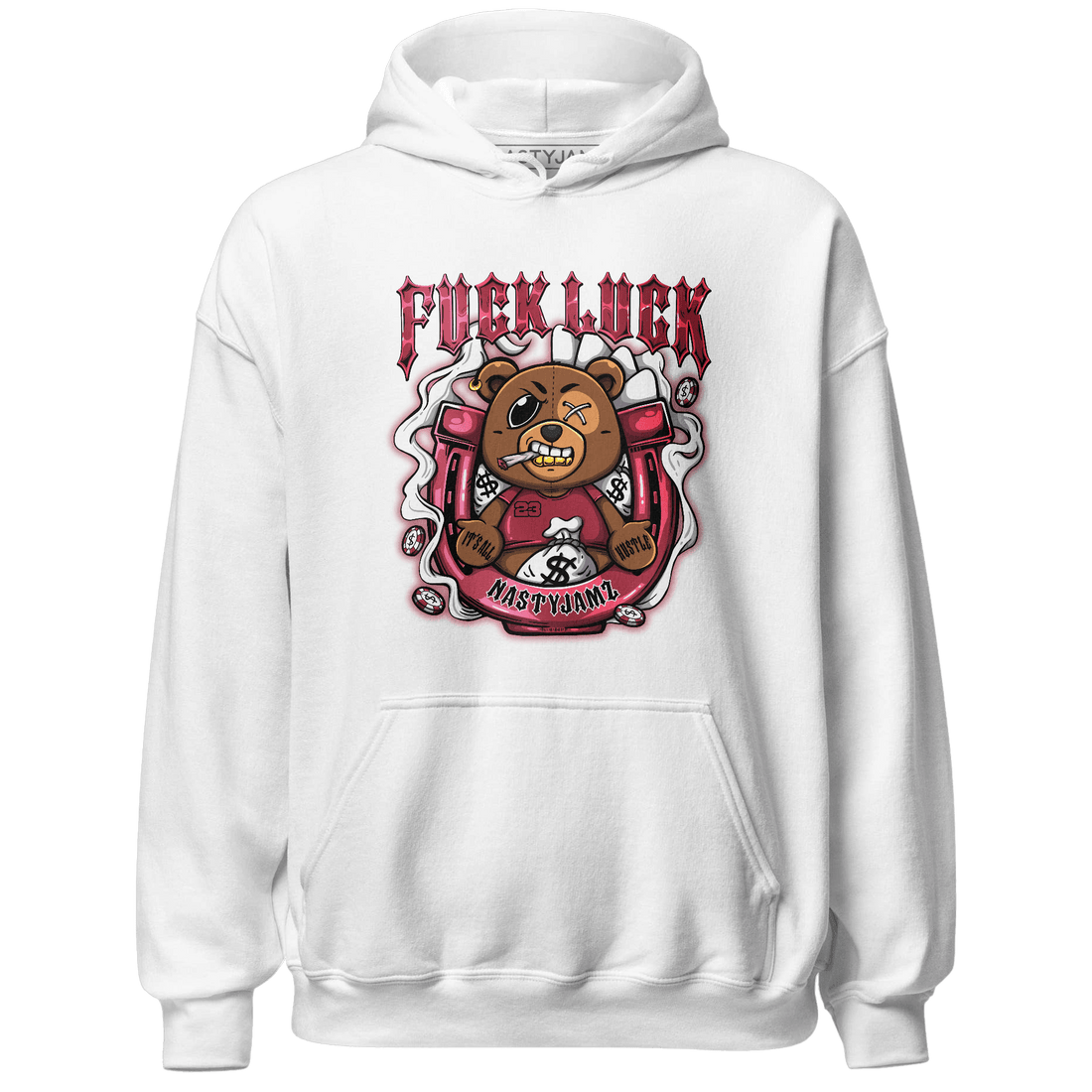 High 85 Metallic Burgundy 1s Hoodie Match F Luck BER - NastyJamz