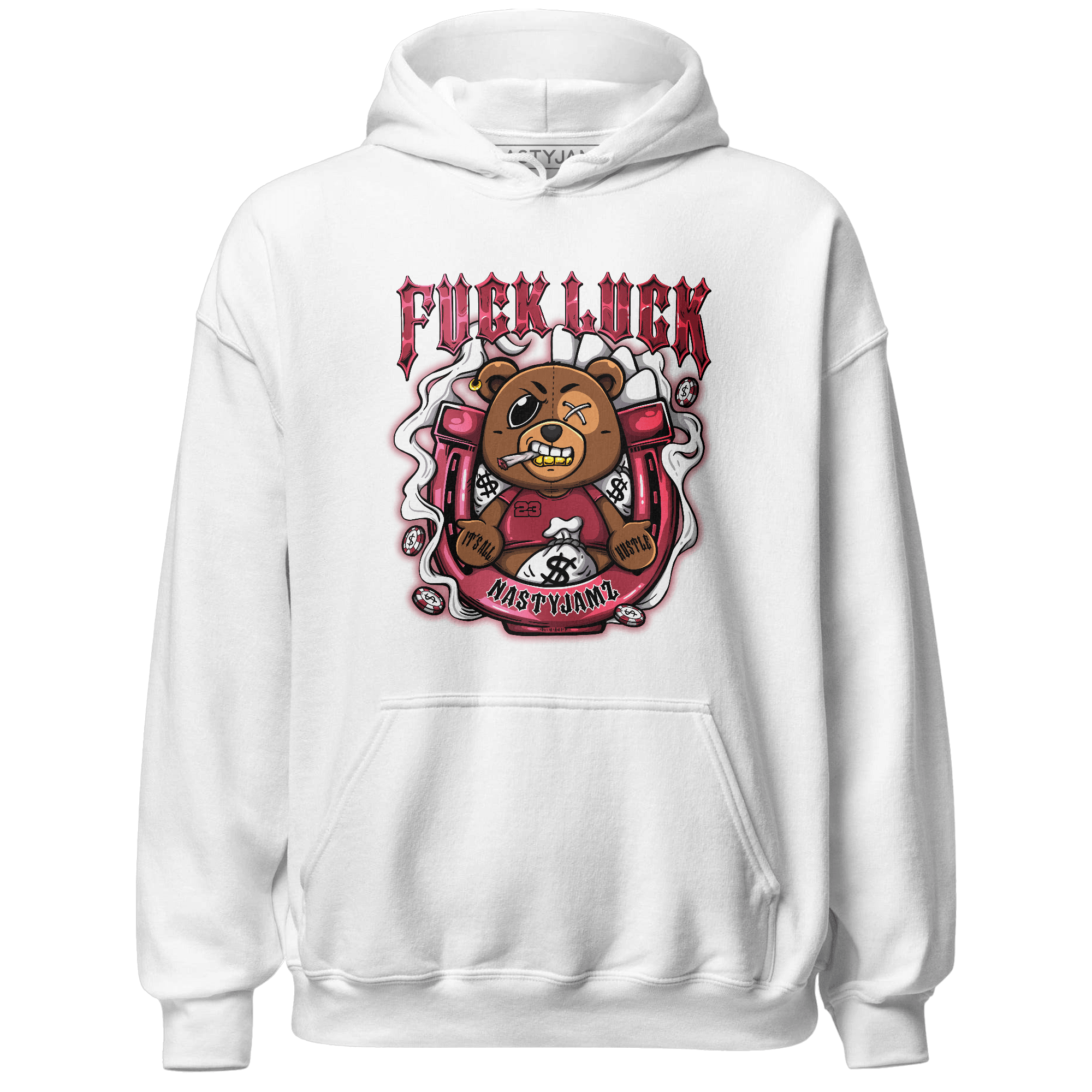 High 85 Metallic Burgundy 1s Hoodie Match F Luck BER - NastyJamz