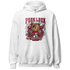 High 85 Metallic Burgundy 1s Hoodie Match F Luck BER - NastyJamz