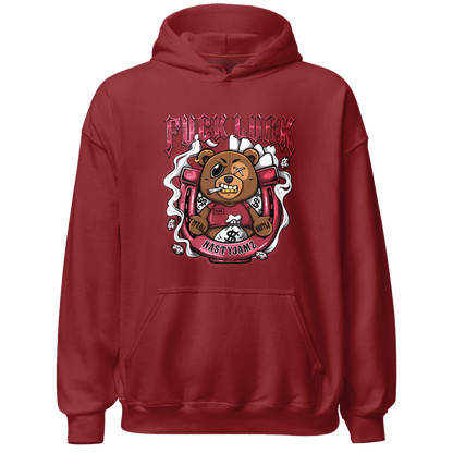 High 85 Metallic Burgundy 1s Hoodie Match F Luck BER - NastyJamz