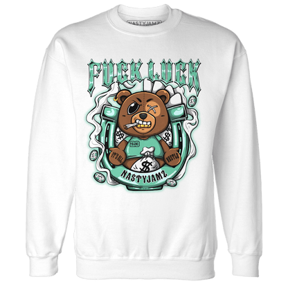 High OG Green Glow 1s Sweatshirt Match F Luck BER - NastyJamz