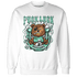High OG Green Glow 1s Sweatshirt Match F Luck BER - NastyJamz