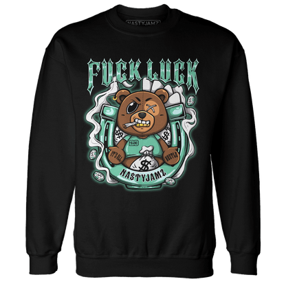 High OG Green Glow 1s Sweatshirt Match F Luck BER - NastyJamz