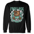 High OG Green Glow 1s Sweatshirt Match F Luck BER - NastyJamz