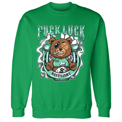 High OG Green Glow 1s Sweatshirt Match F Luck BER - NastyJamz