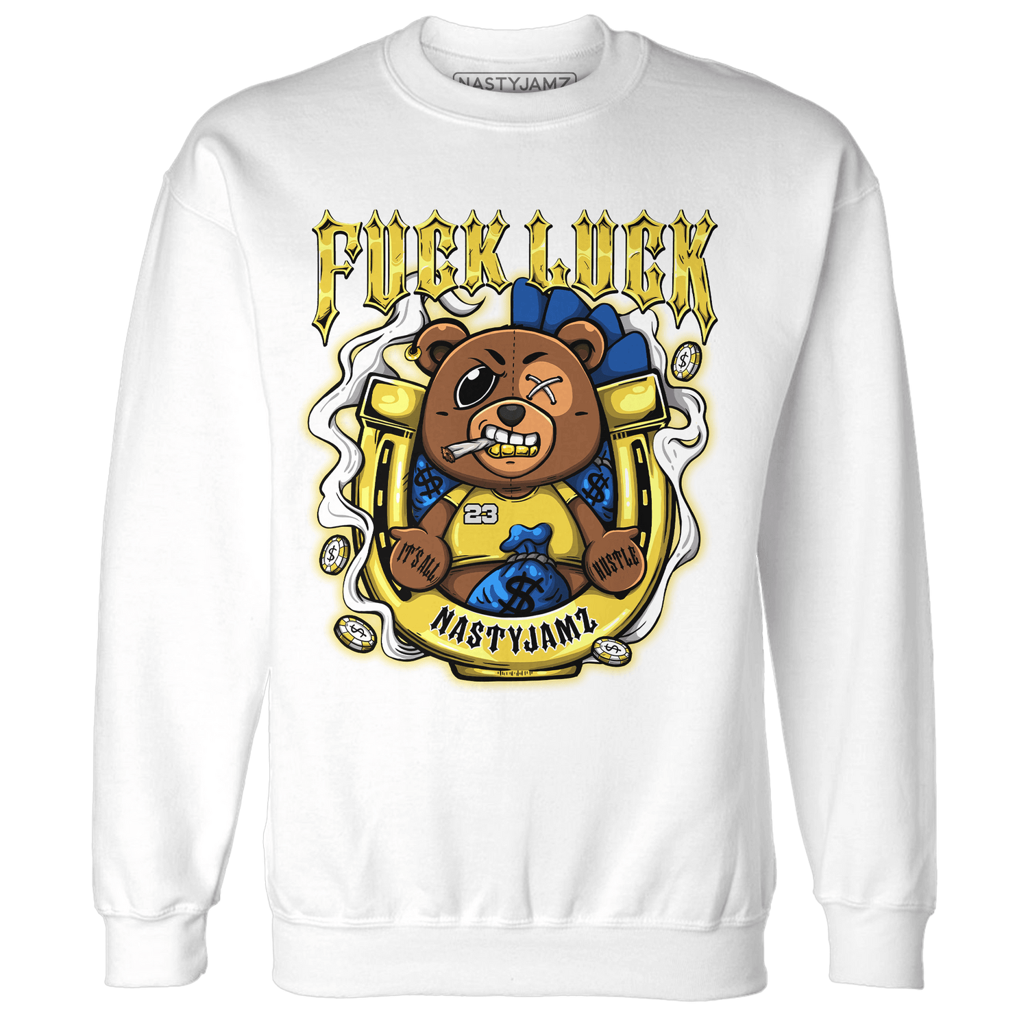 Low OG Canary TVSC 1s Sweatshirt Match F Luck BER - NastyJamz