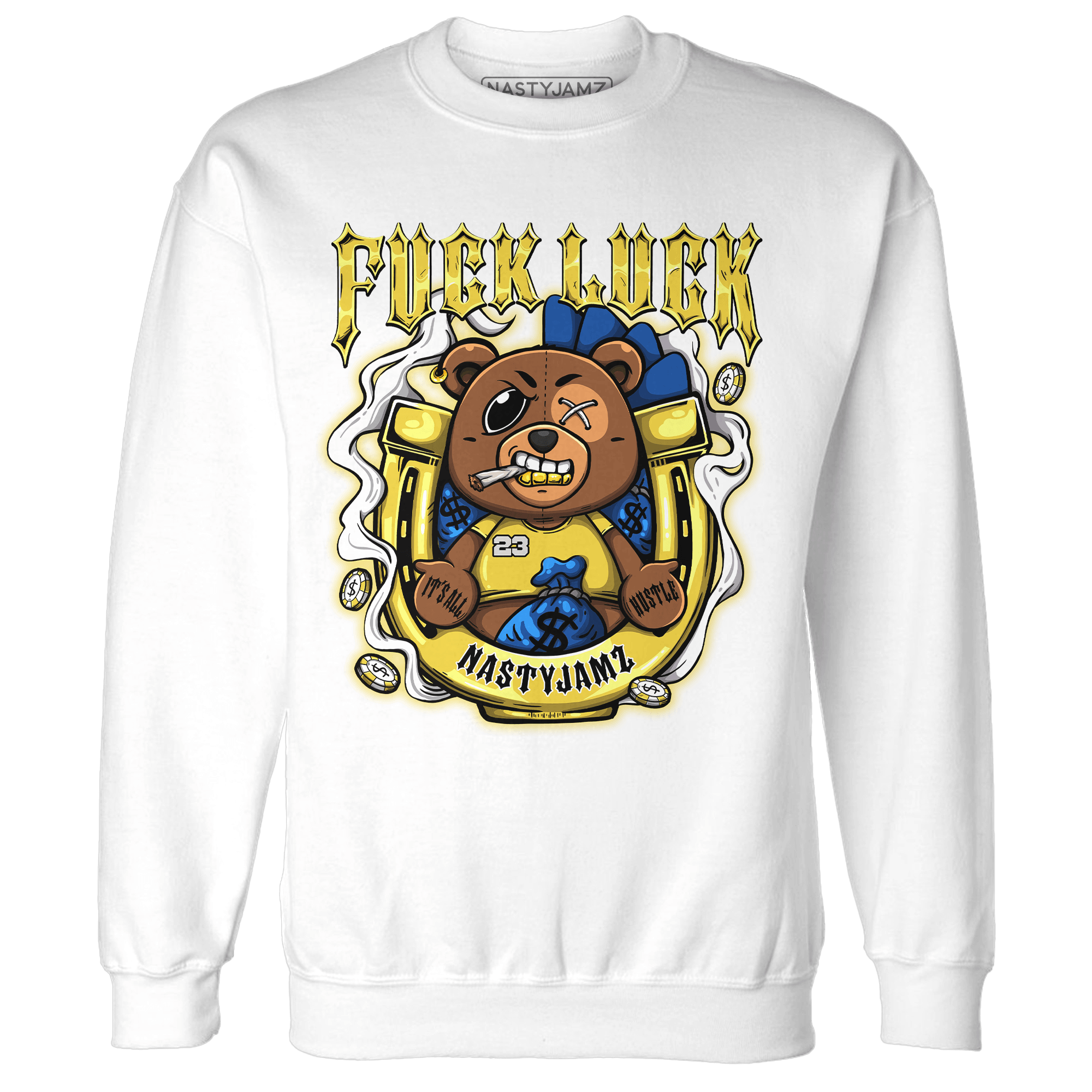 Low OG Canary TVSC 1s Sweatshirt Match F Luck BER - NastyJamz