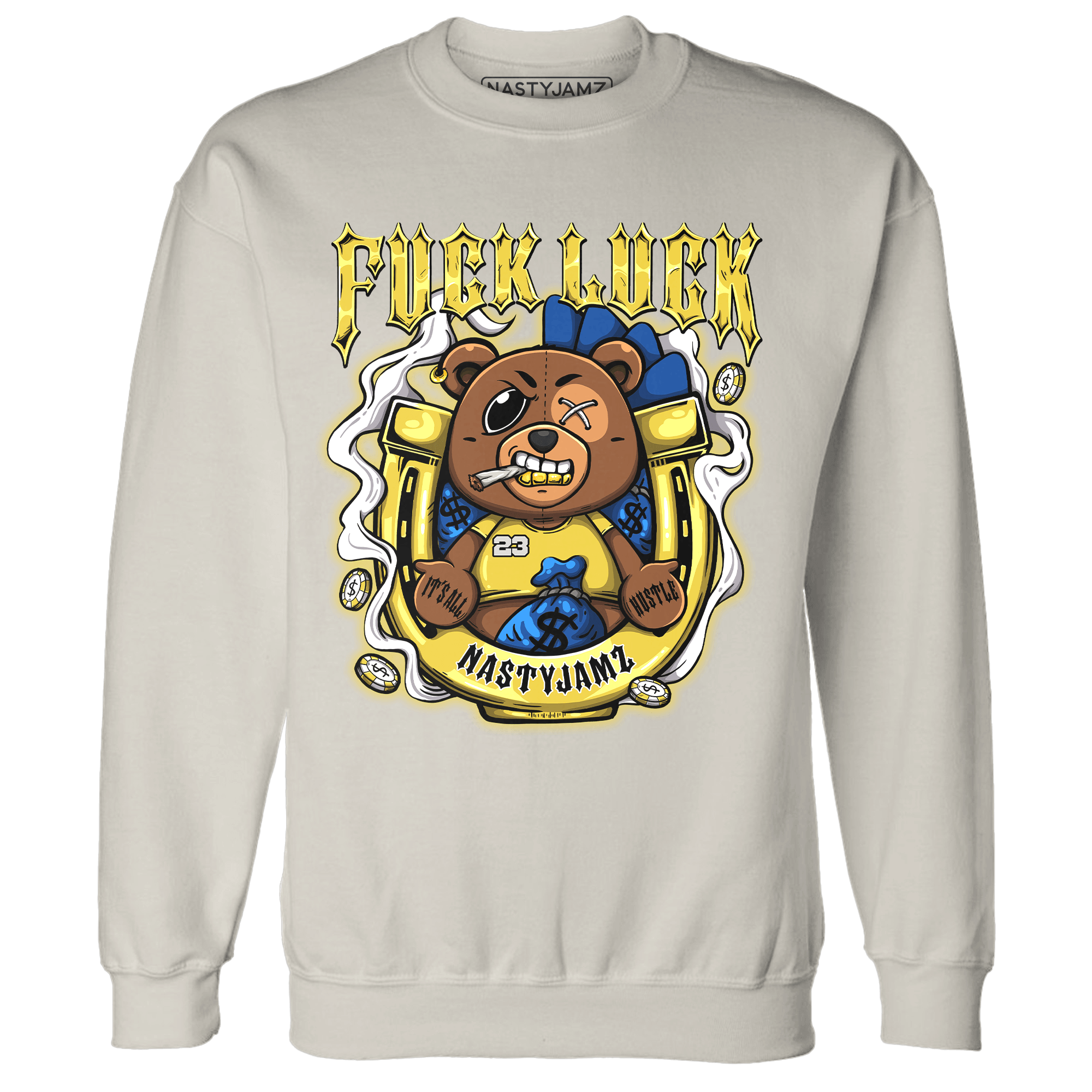 Low OG Canary TVSC 1s Sweatshirt Match F Luck BER - NastyJamz