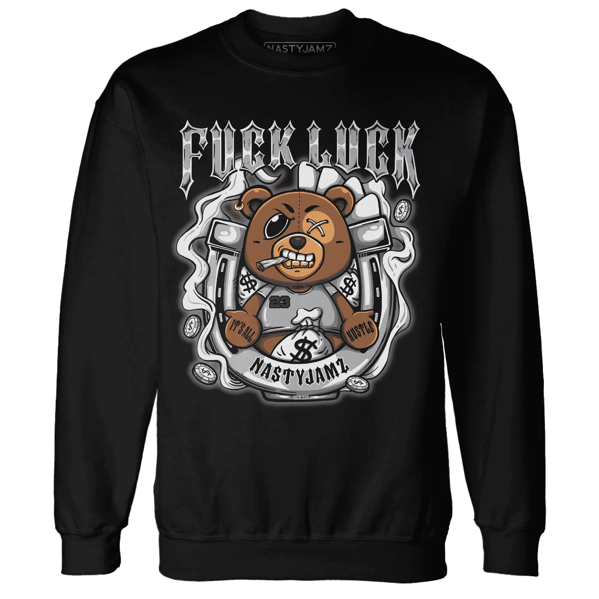 Wolf-Grey-1s-Sweatshirt-Match-Fuck-Luck-BER