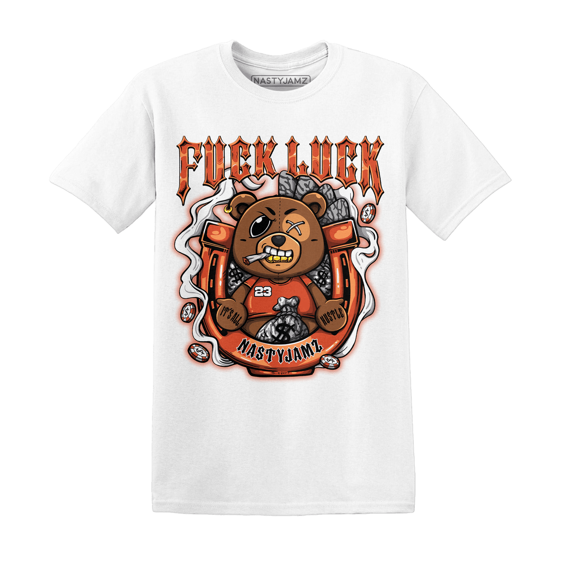 Georgia Peach 3s T Shirt Match F Luck BER - NastyJamz
