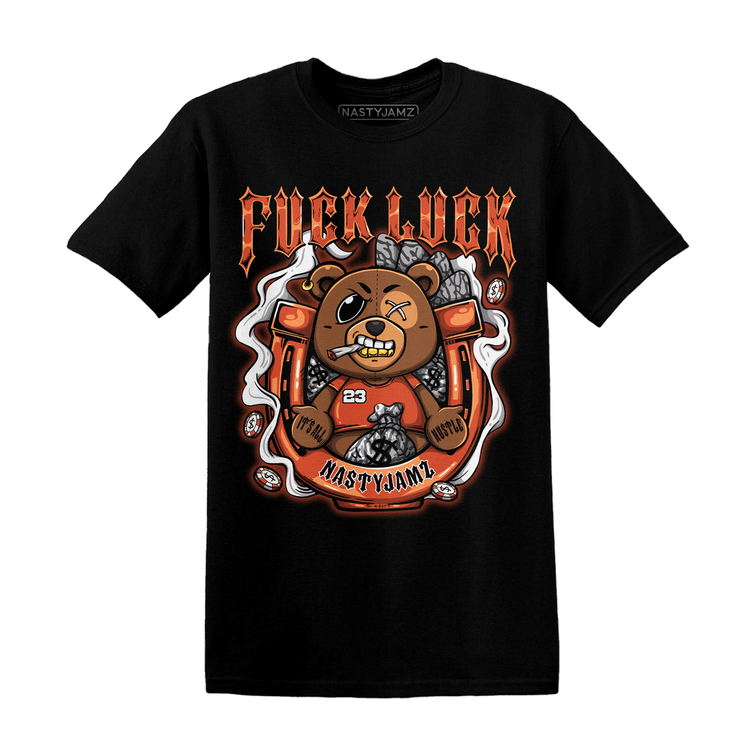 Georgia Peach 3s T Shirt Match F Luck BER - NastyJamz