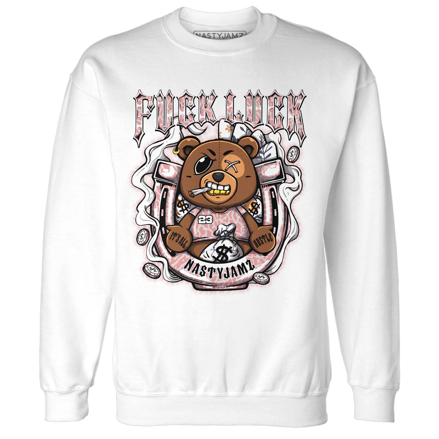 Red Stardust 3s Sweatshirt Match F Luck BER - NastyJamz
