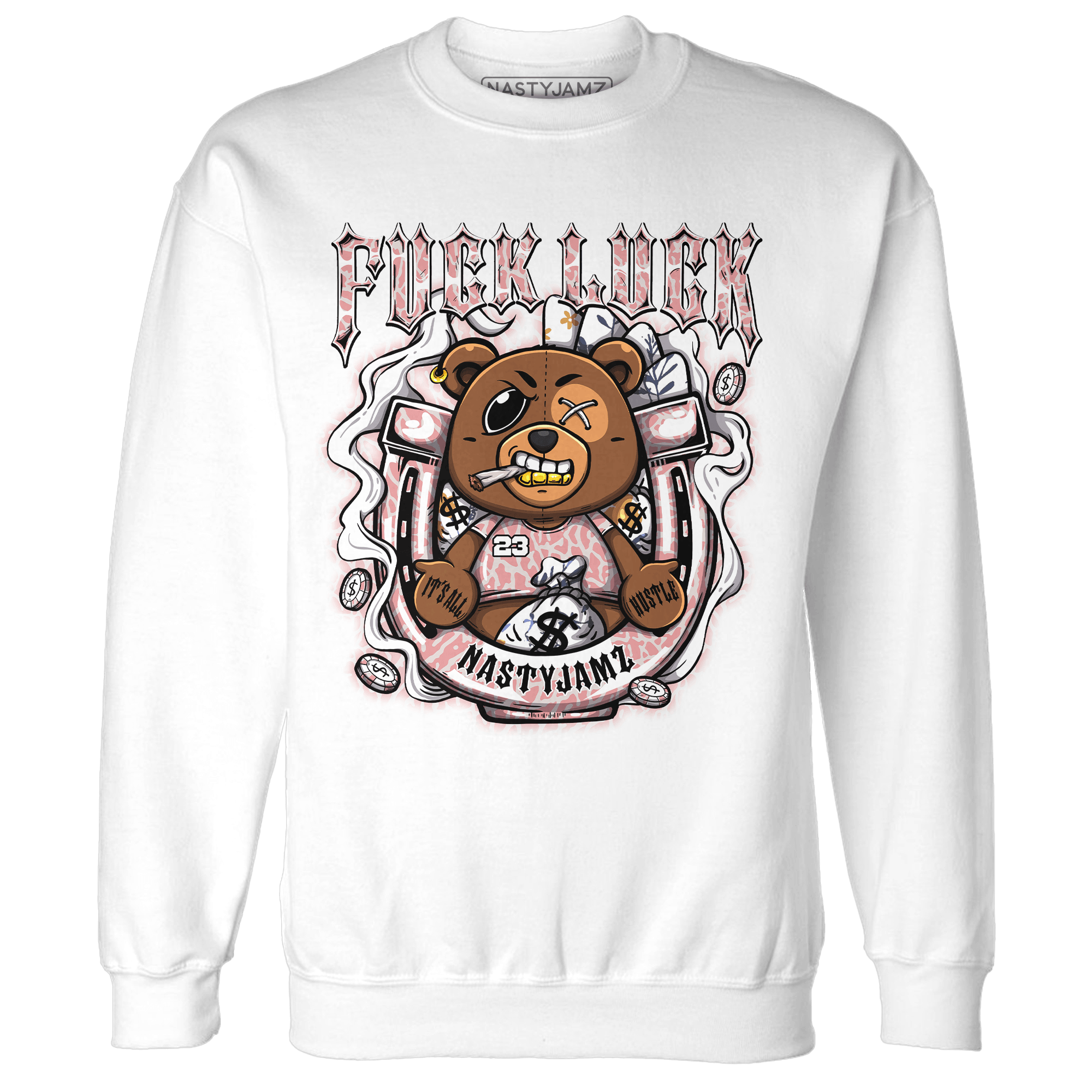 Red Stardust 3s Sweatshirt Match F Luck BER - NastyJamz