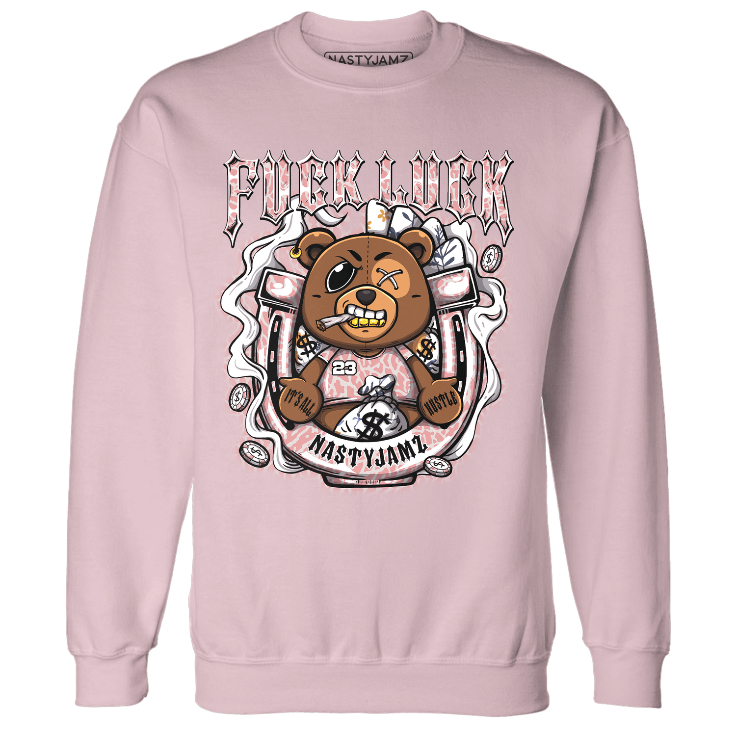 Red Stardust 3s Sweatshirt Match F Luck BER - NastyJamz