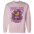 GS Hyper Violet 4s Sweatshirt Match F Luck BER - NastyJamz