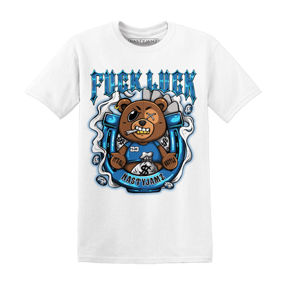Industrial Blue 4s T Shirt Match F Luck BER - NastyJamz