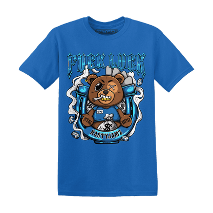 Industrial Blue 4s T Shirt Match F Luck BER - NastyJamz