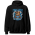 Industrial Blue 4s Hoodie Match F Luck BER - NastyJamz