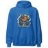Industrial Blue 4s Hoodie Match F Luck BER - NastyJamz
