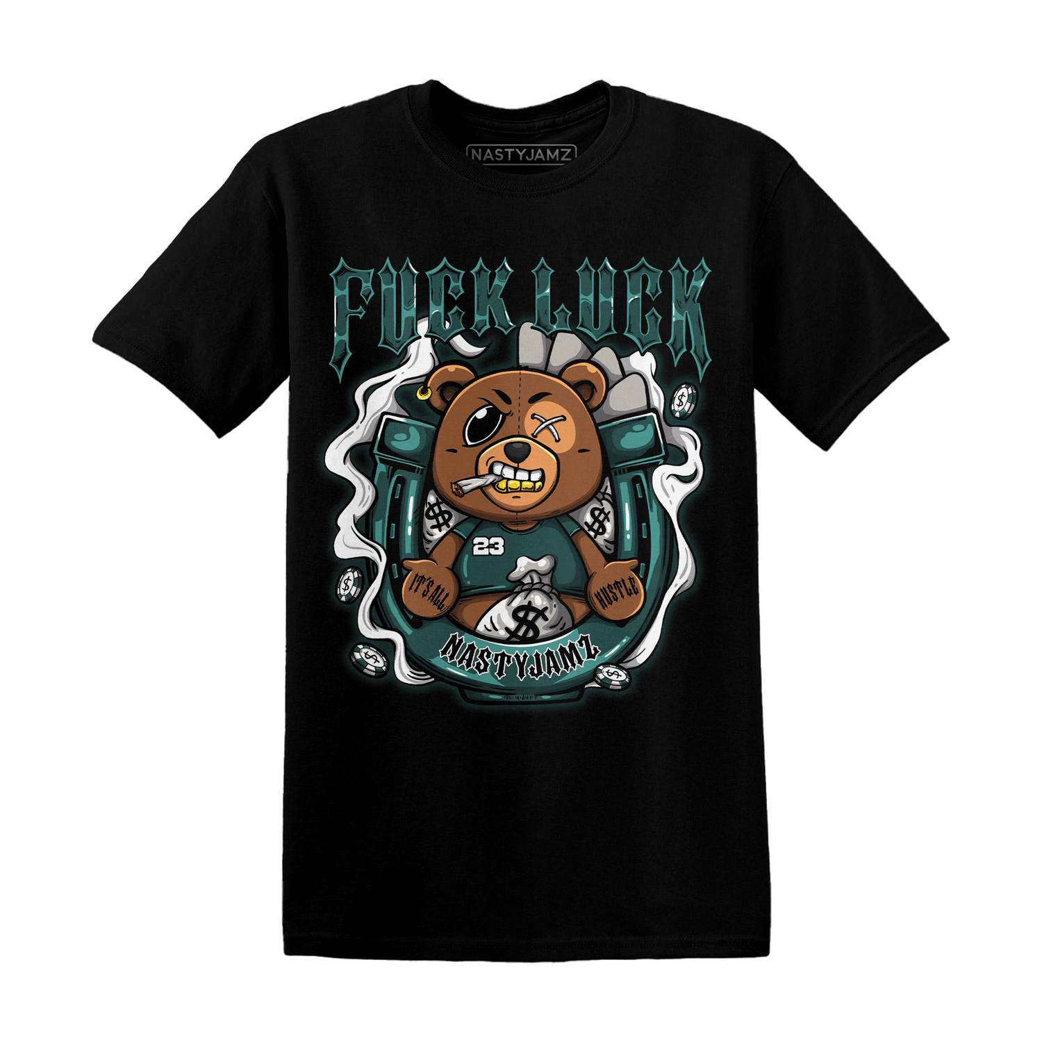 Oxidized Green 4s T Shirt Match F Luck BER - NastyJamz
