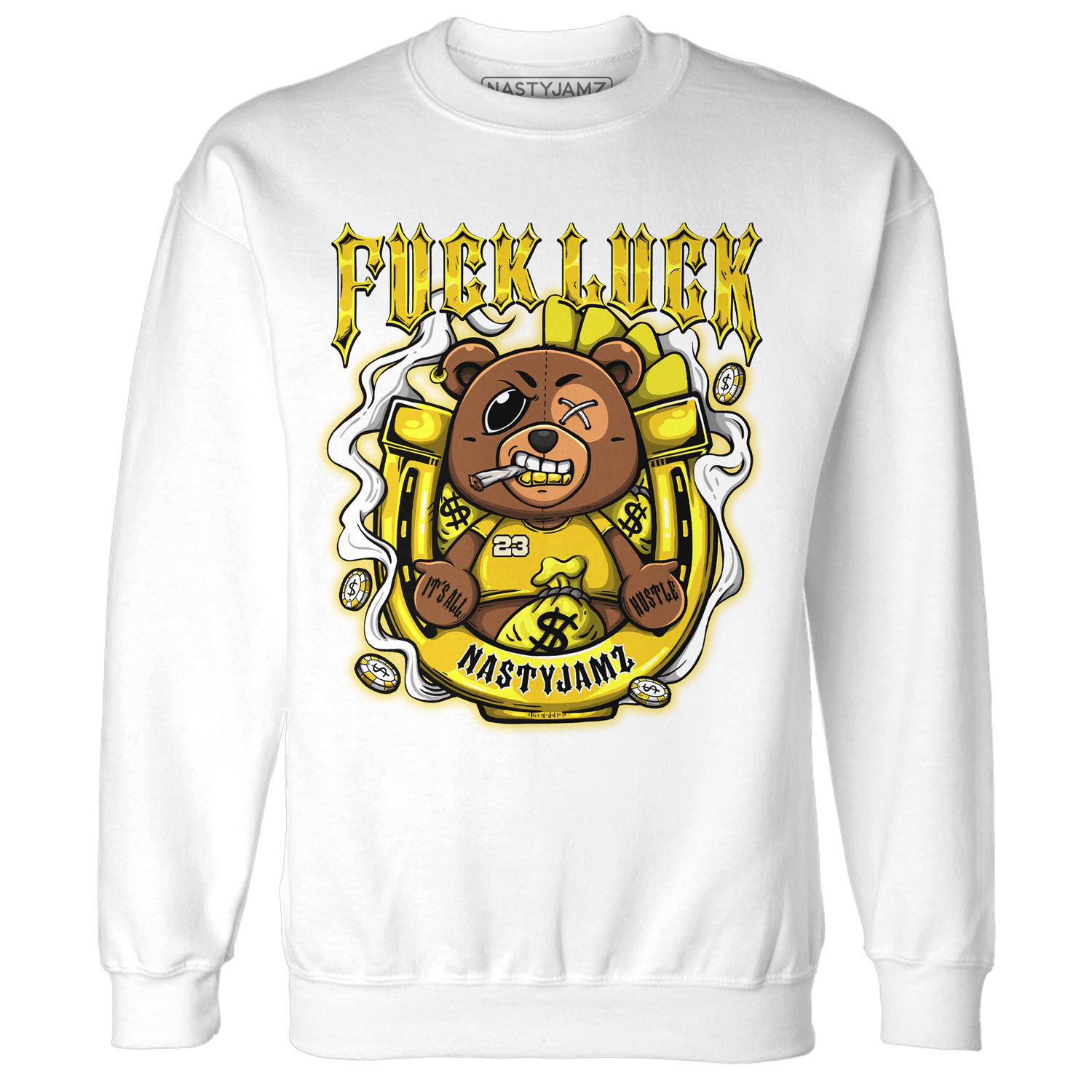 Vivid Sulfur 4s Sweatshirt Match F Luck BER - NastyJamz