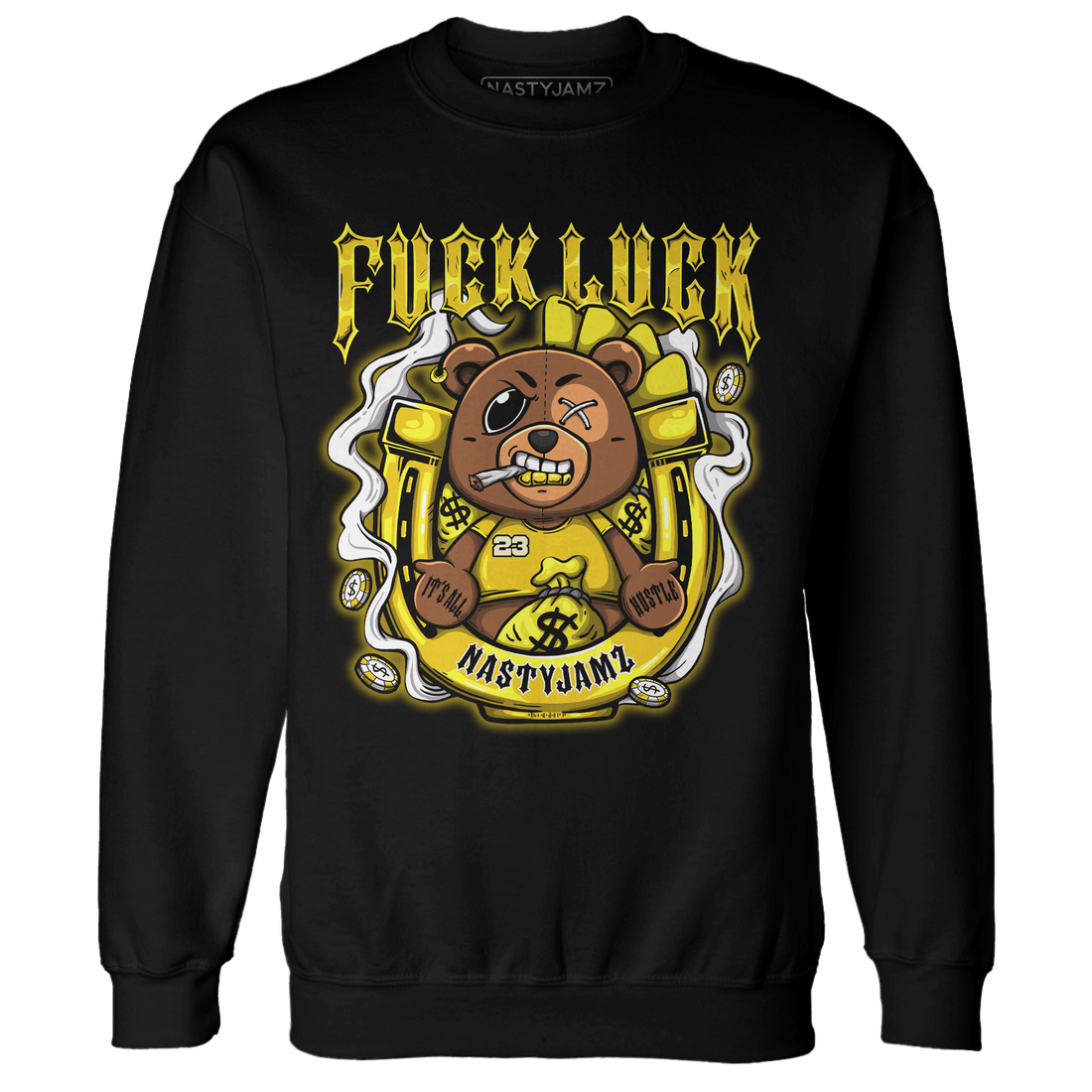 Vivid Sulfur 4s Sweatshirt Match F Luck BER - NastyJamz