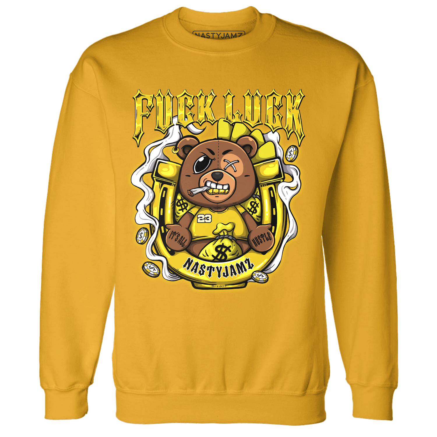 Vivid Sulfur 4s Sweatshirt Match F Luck BER - NastyJamz