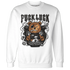 White-Thunder-4s-Sweatshirt-Match-Fuck-Luck-BER