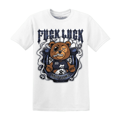 White-Navy-6s-T-Shirt-Match-Fuck-Luck-BER