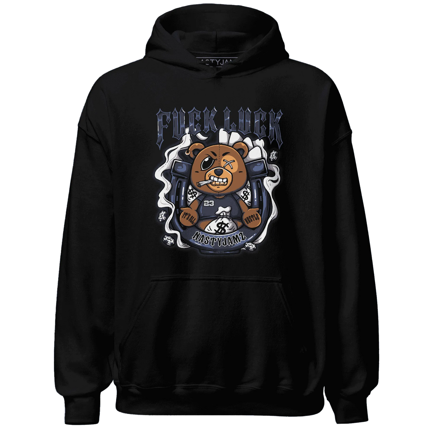 White-Navy-6s-Hoodie-Match-Fuck-Luck-BER