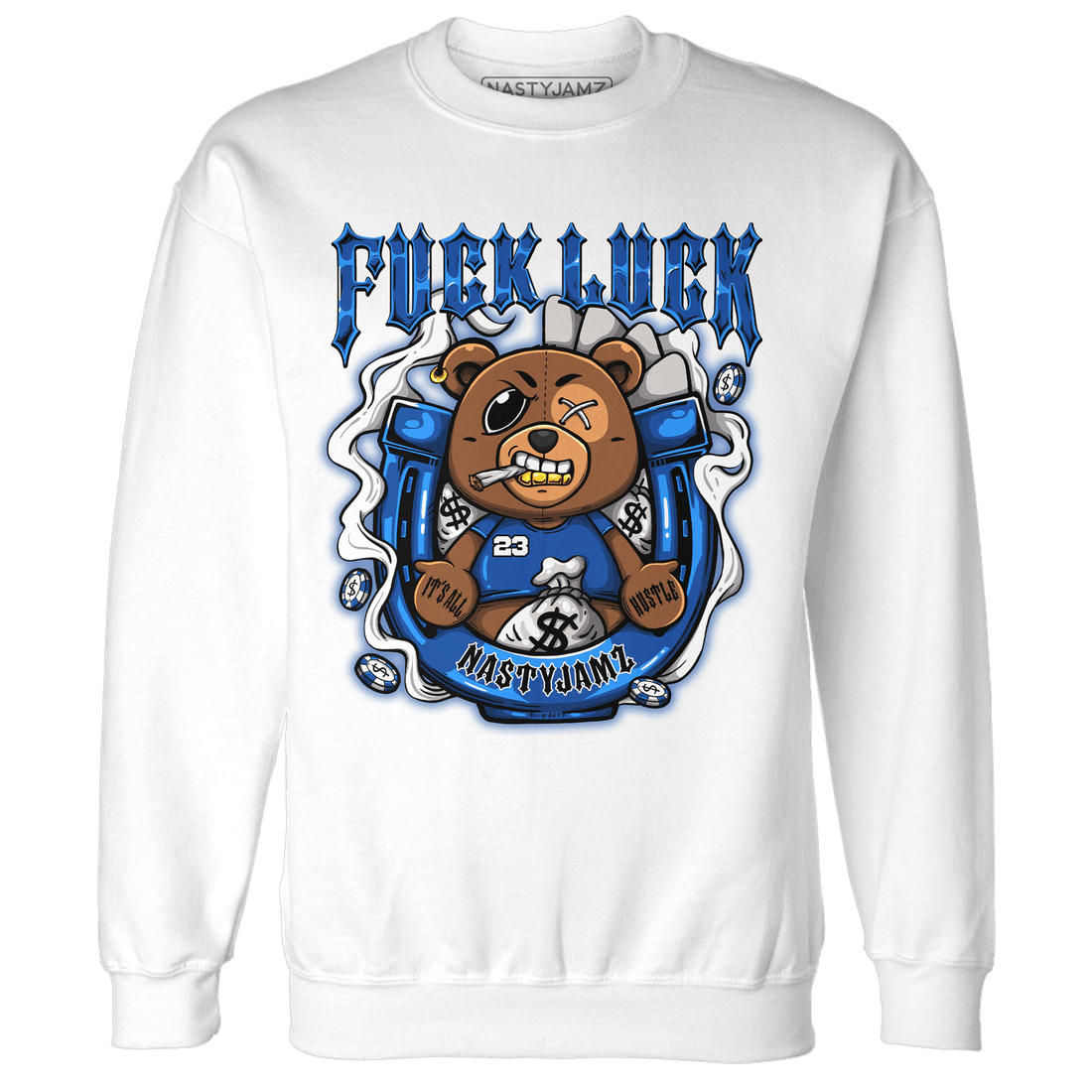 Air Max 1 86 Royal Sweatshirt Match F Luck BER - NastyJamz