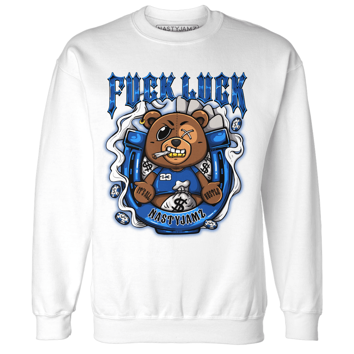 Air Max 1 86 Royal Sweatshirt Match F Luck BER - NastyJamz