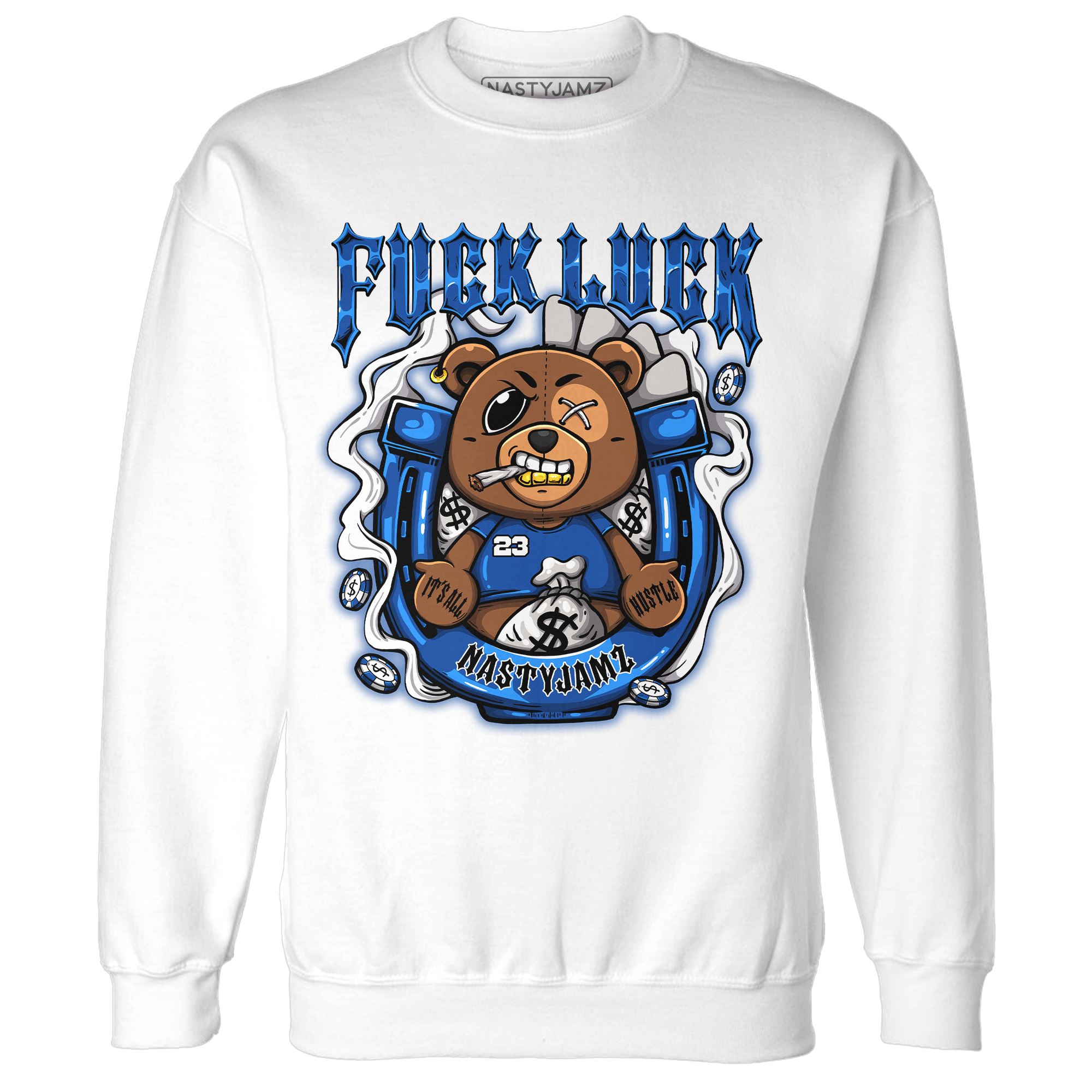 Air Max 1 86 Royal Sweatshirt Match F Luck BER - NastyJamz