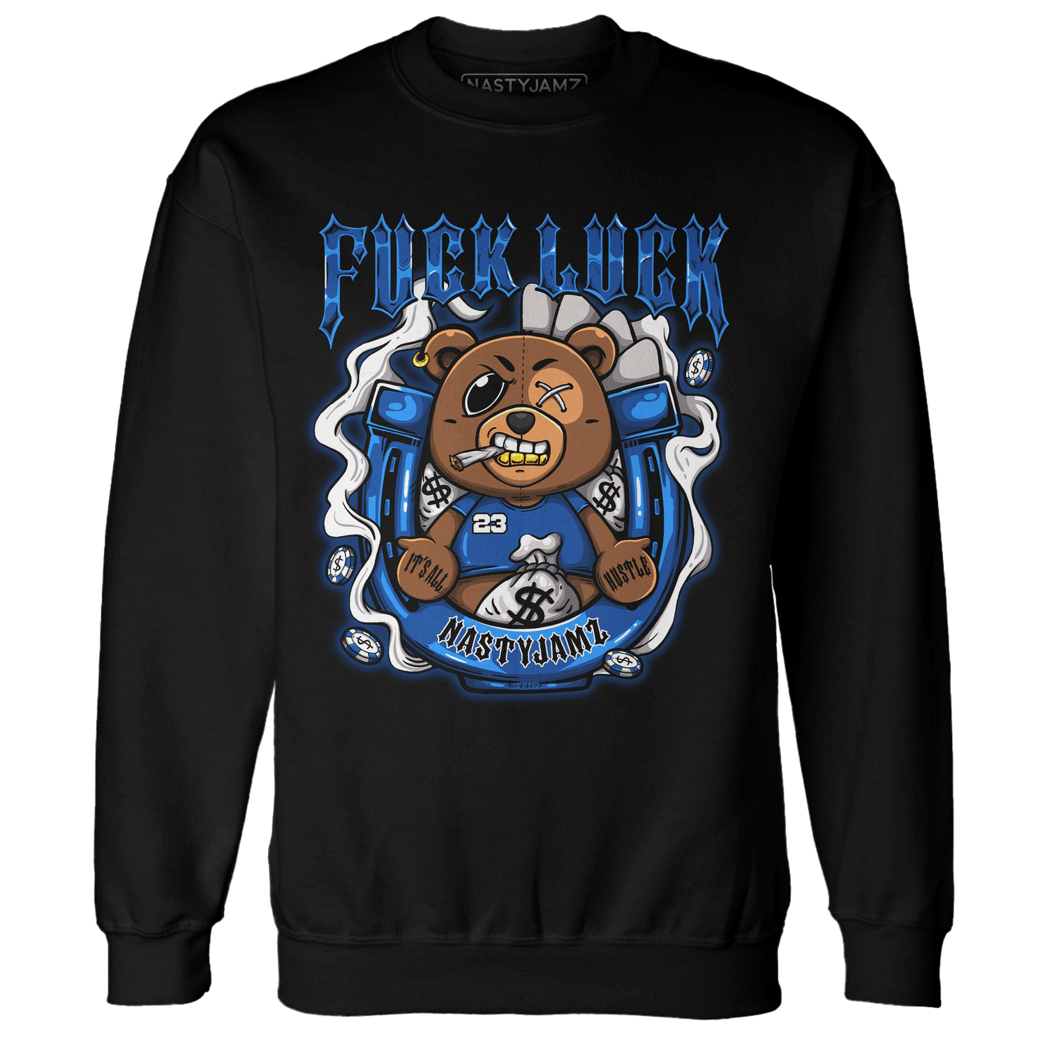 Air Max 1 86 Royal Sweatshirt Match F Luck BER - NastyJamz