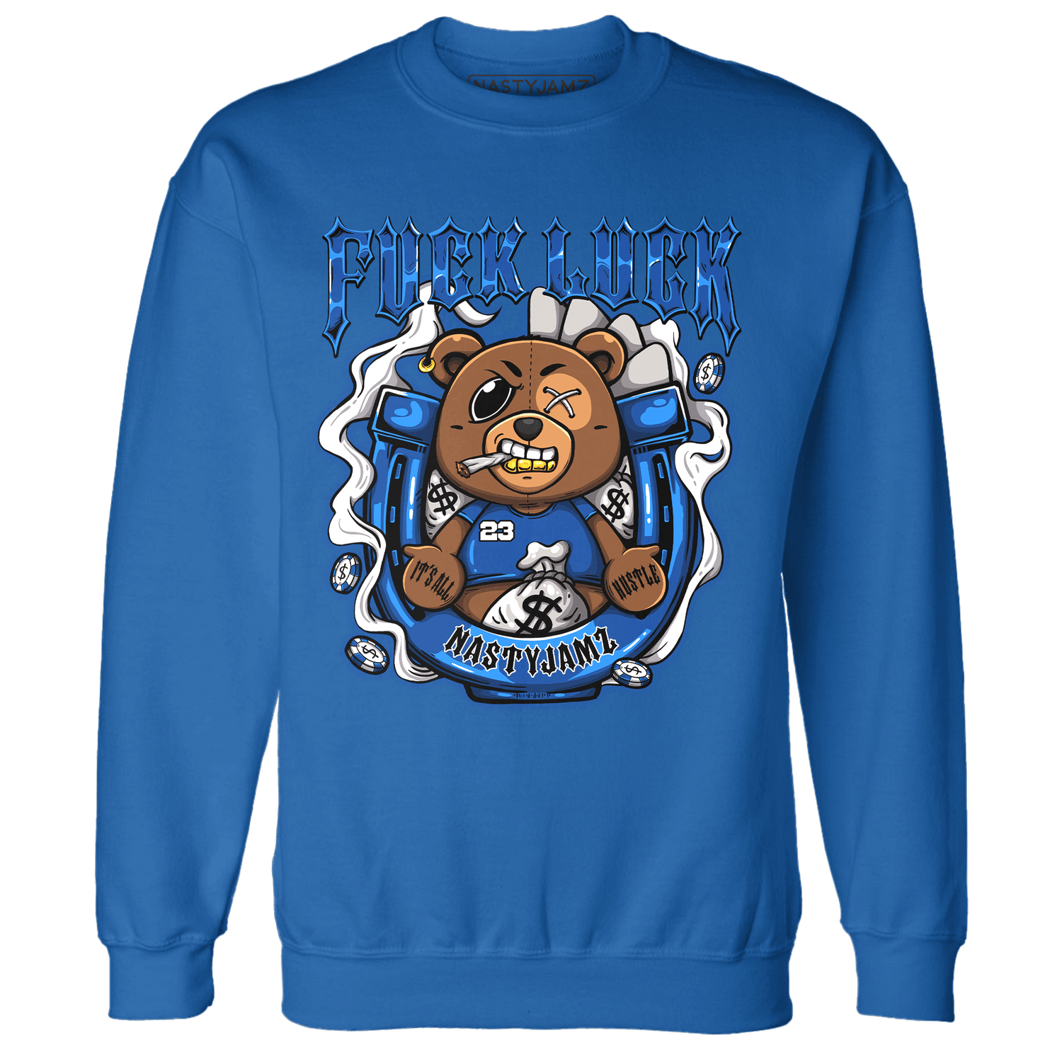 Air Max 1 86 Royal Sweatshirt Match F Luck BER - NastyJamz