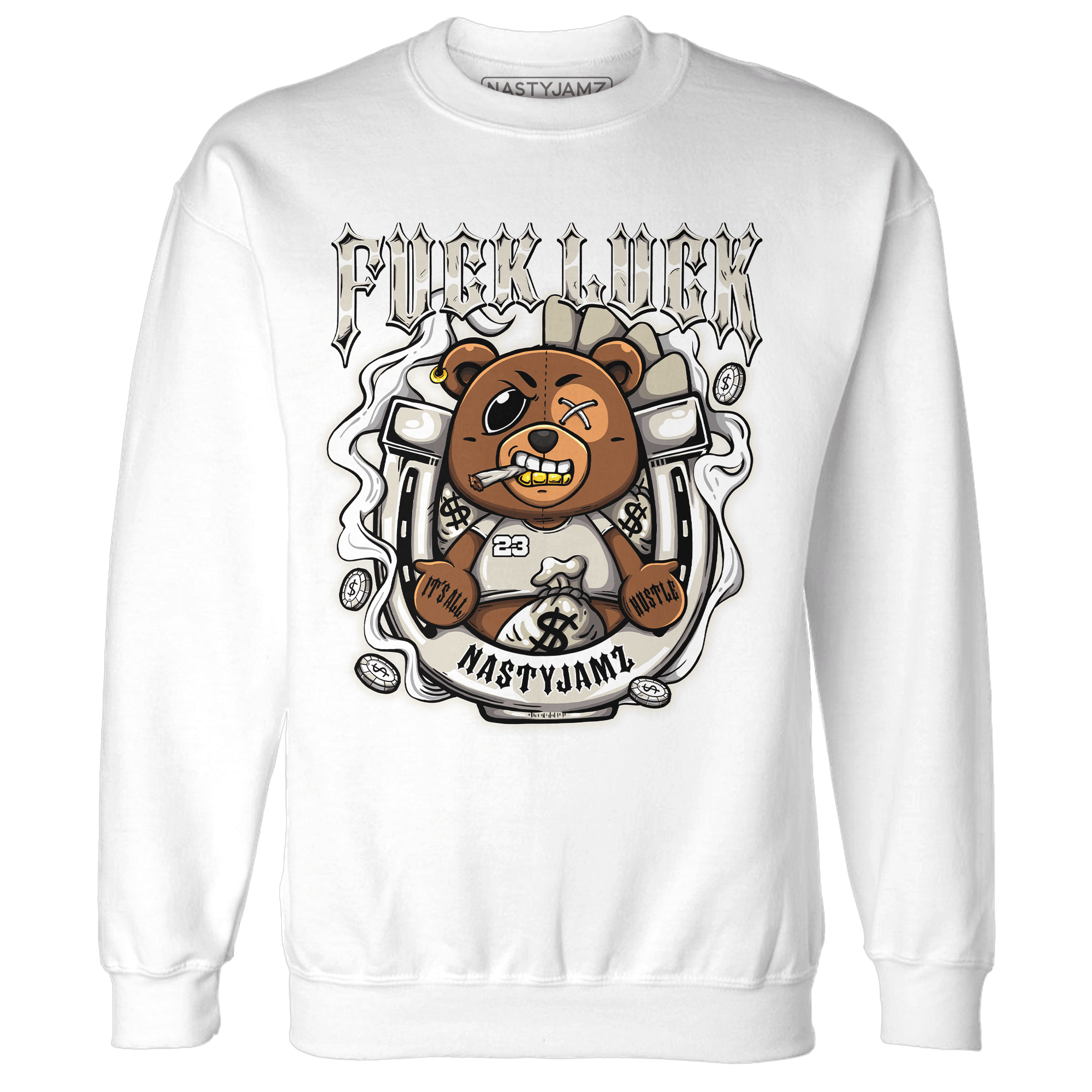 Gratitude 11s Sweatshirt Match F Luck BER - NastyJamz