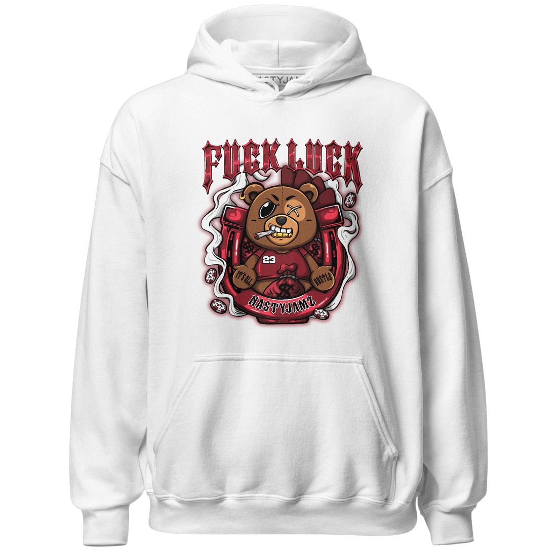 Cherry 12s Hoodie Match F Luck BER - NastyJamz