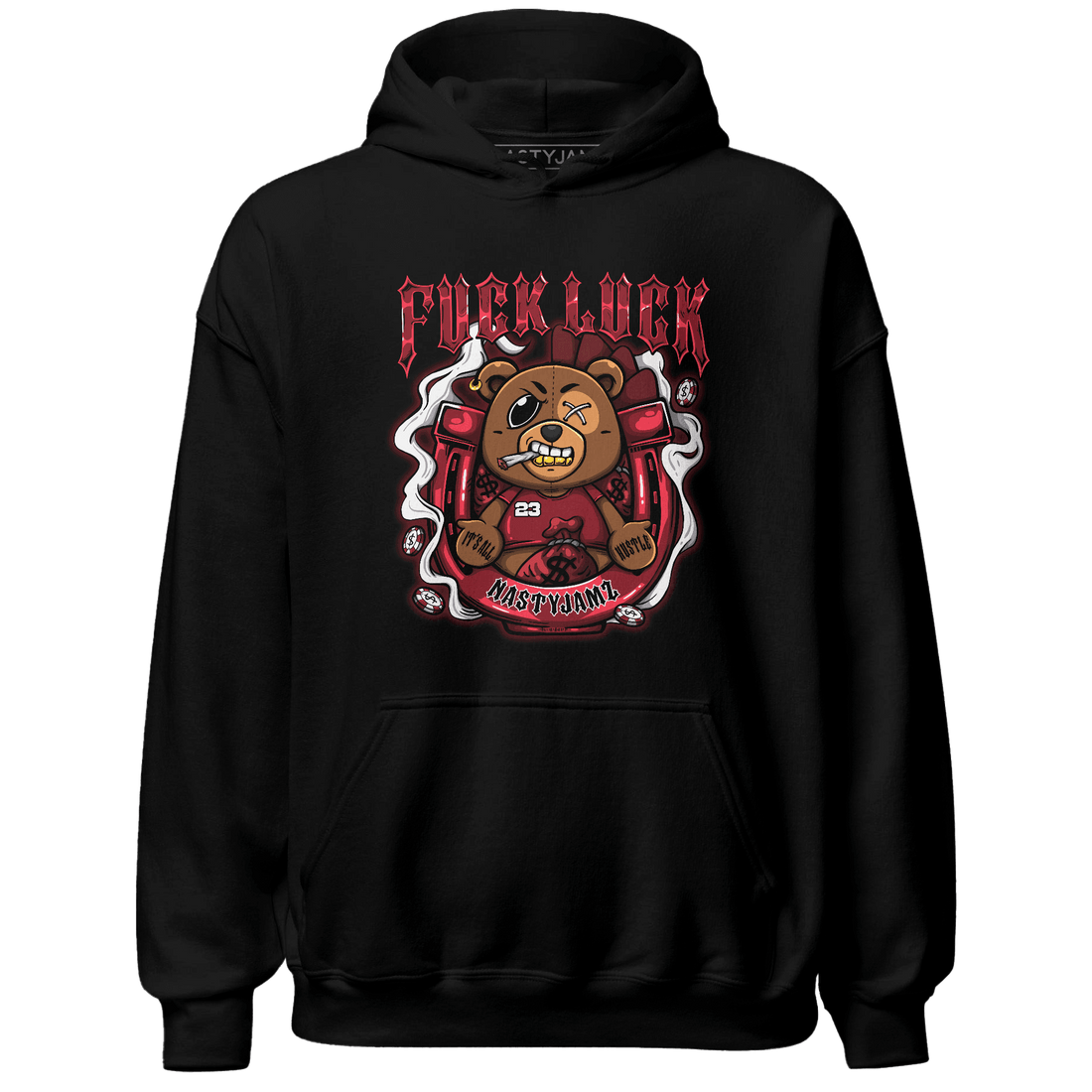 Cherry 12s Hoodie Match F Luck BER - NastyJamz