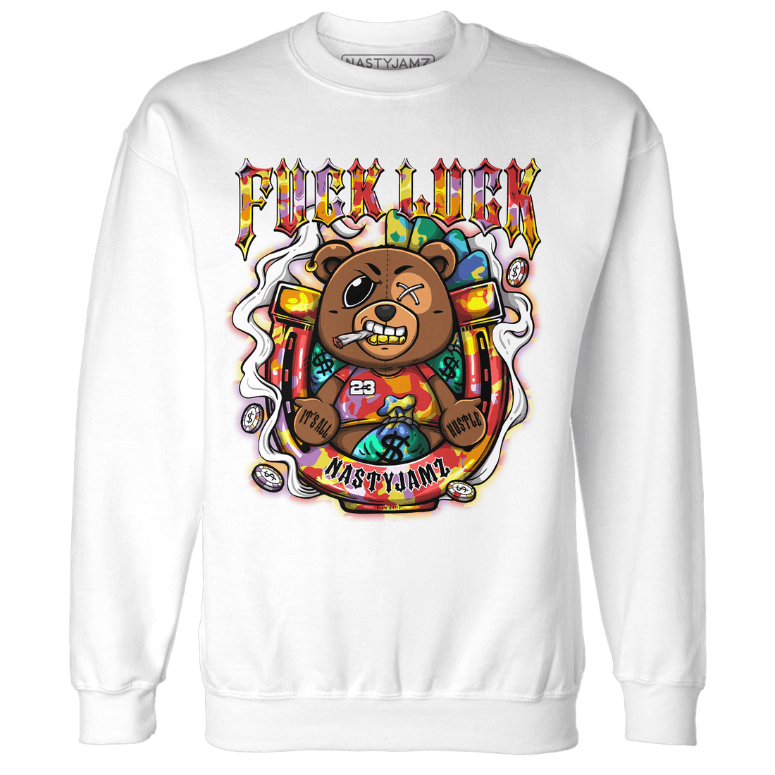 Mid GS Six Championships 1s Sweatshirt Match F Luck BER - NastyJamz