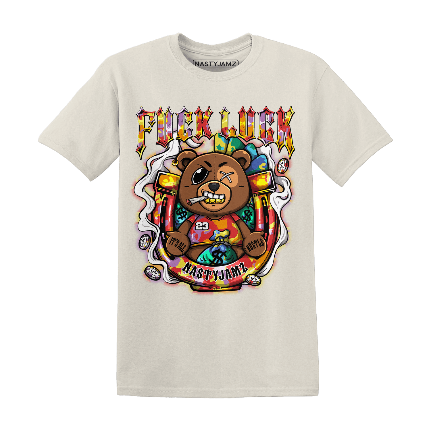 Mid GS Six Championships 1s T Shirt Match F Luck BER - NastyJamz