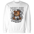 Retro High OG Black White 1s Sweatshirt Match F Luck BER - NastyJamz