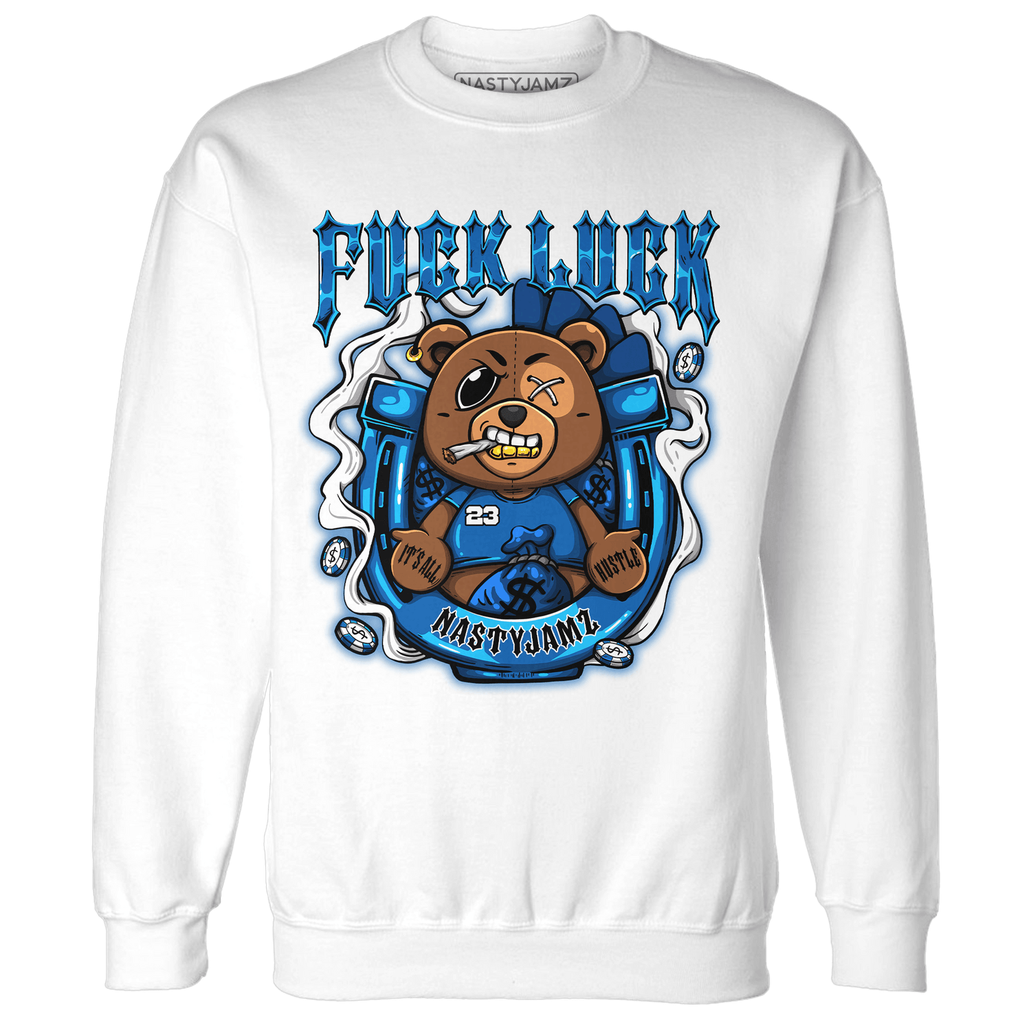 Royal Reimagined 1s Sweatshirt Match F Luck BER - NastyJamz