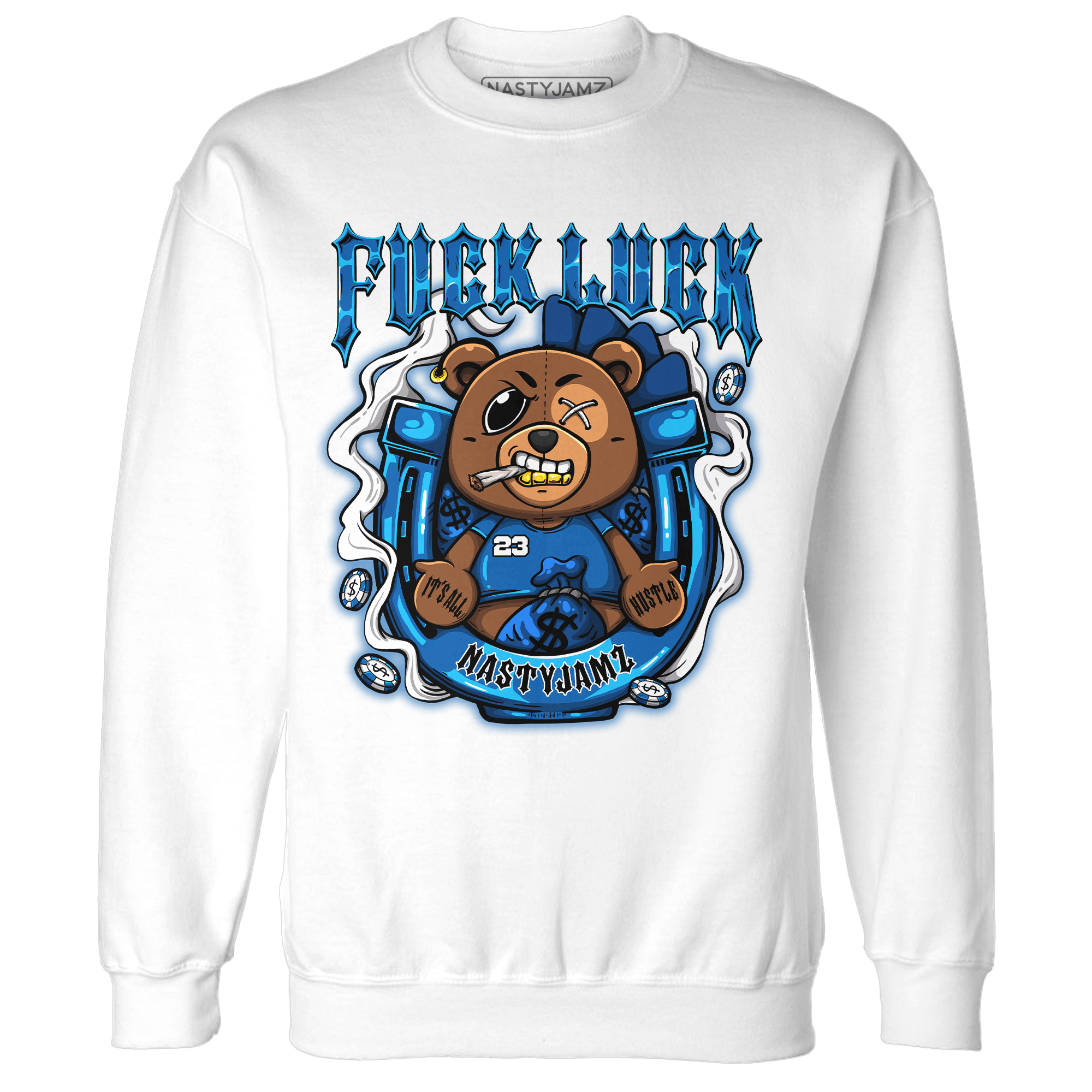 Royal Reimagined 1s Sweatshirt Match F Luck BER - NastyJamz