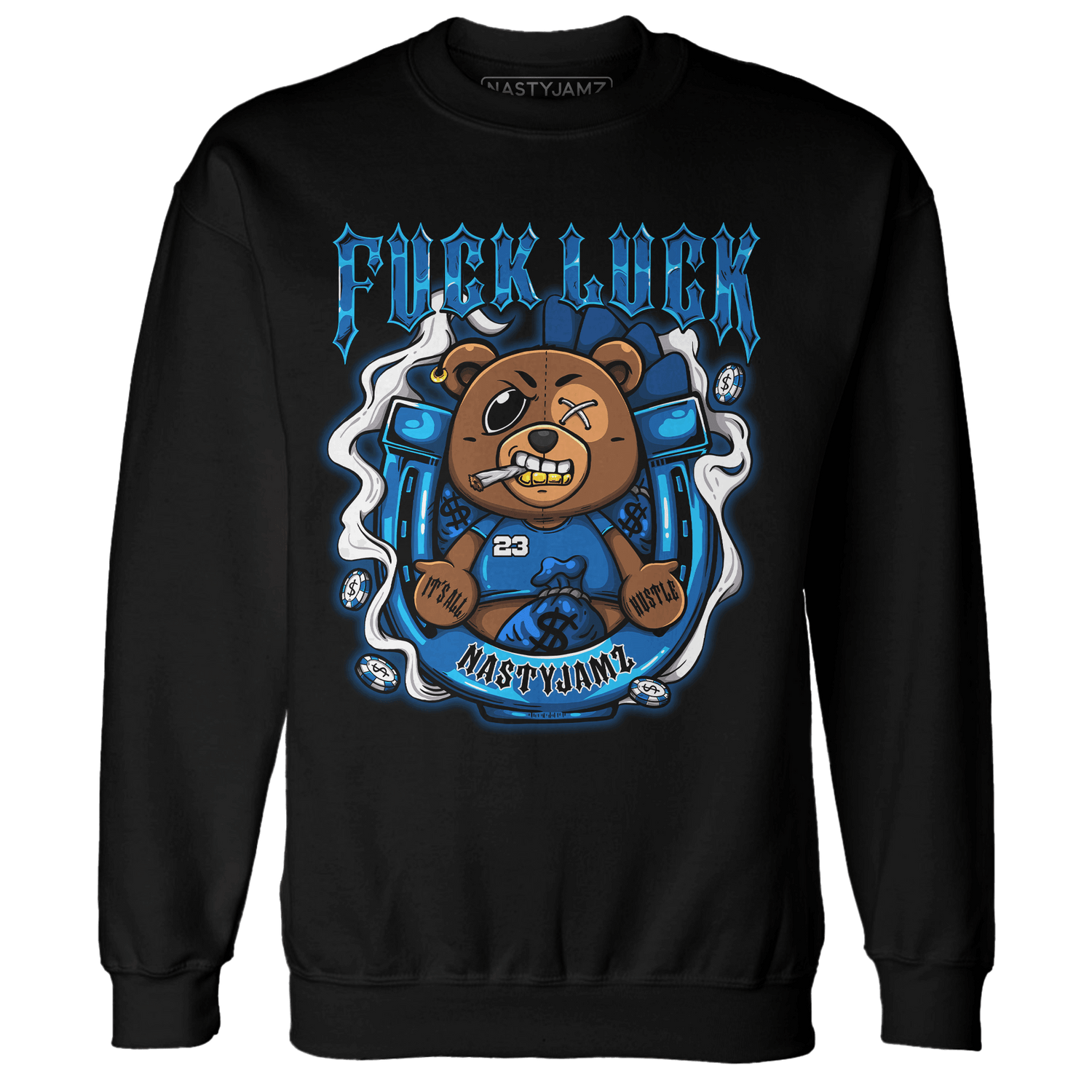 Royal Reimagined 1s Sweatshirt Match F Luck BER - NastyJamz