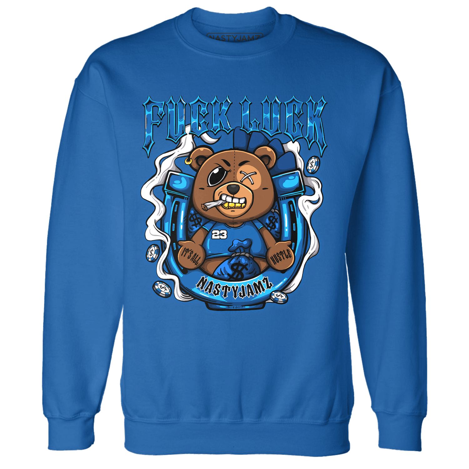 Royal Reimagined 1s Sweatshirt Match F Luck BER - NastyJamz